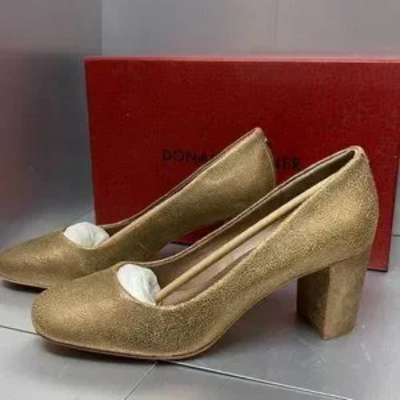 BNWT never Worn Donald Pliner Parris T8 Metalic Bronze - Picture 3 of 10